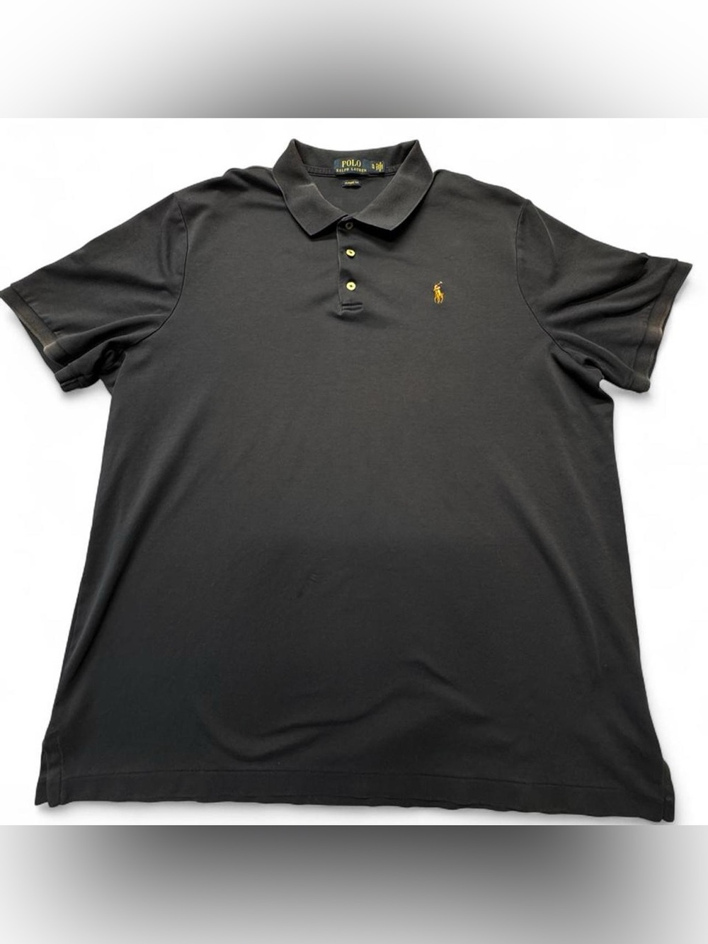 Polo Ralph Lauren Mens Polo Shirt XL Blue Classic Pony Business Preppy G24